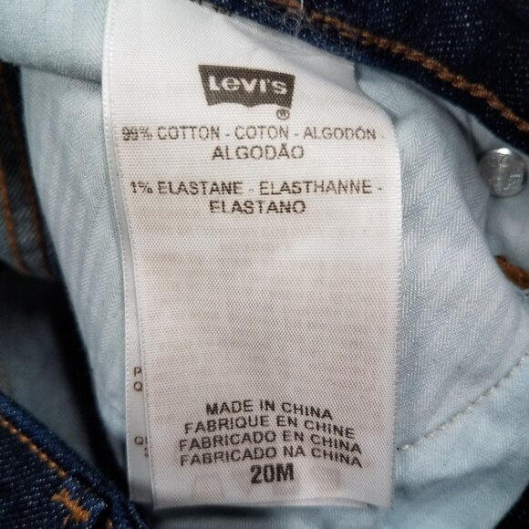 Levis Jeans Bold Curve ID Boot Womens Plus 20 20/M Denim Bootcut - Picture 13 of 14